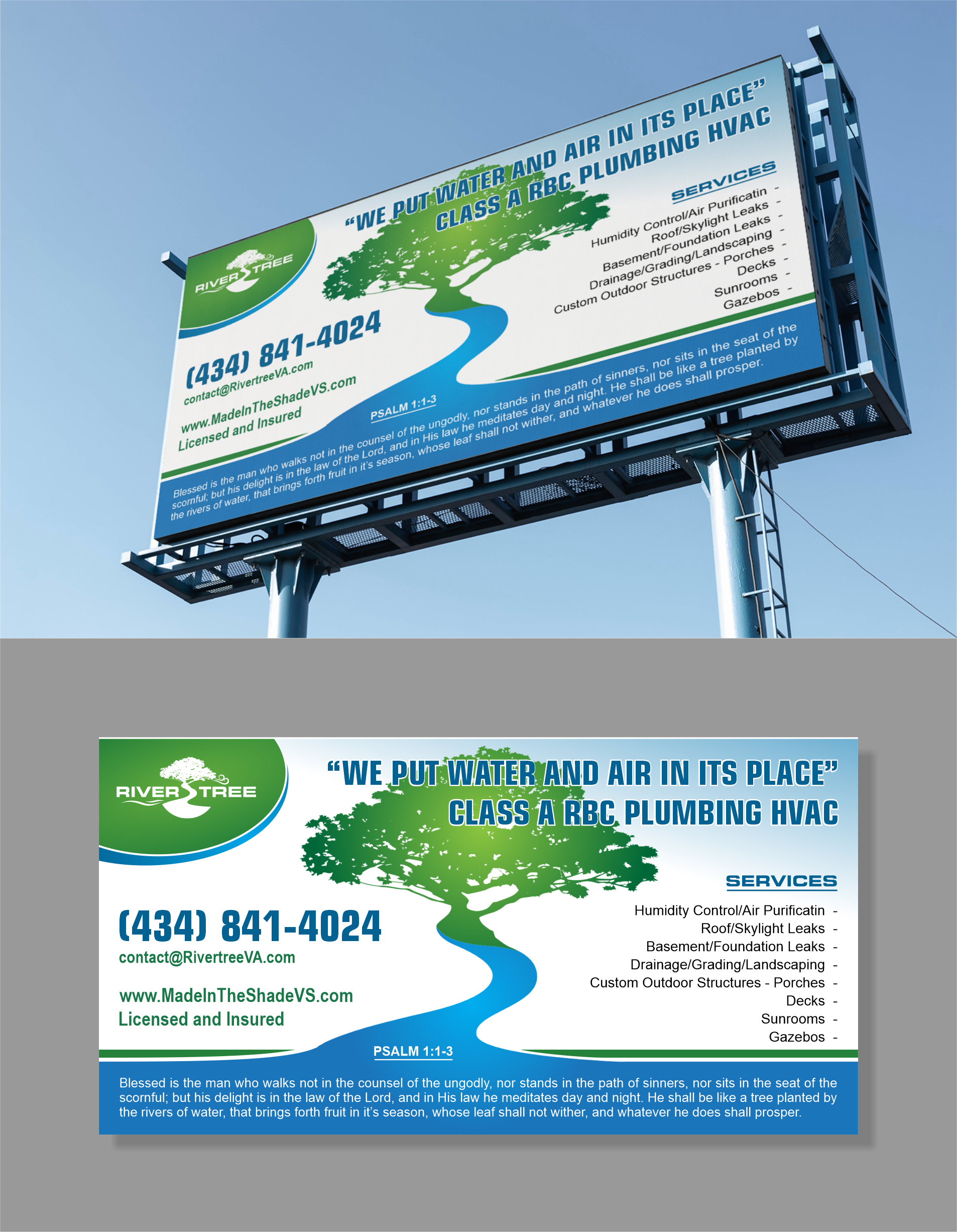Billboard Design by vintana for Rivertree Incorporated | Design #35607735