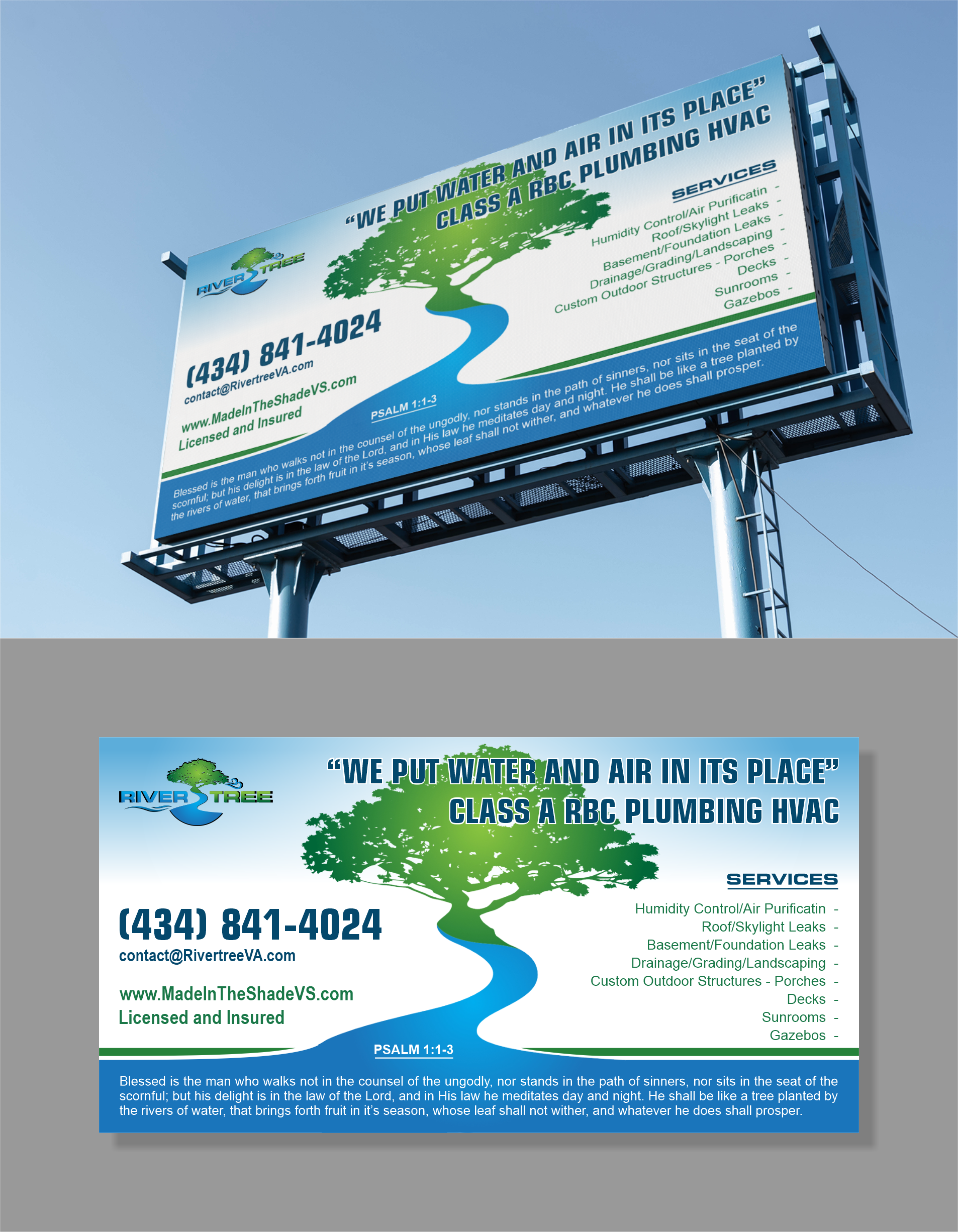 Billboard Design by vintana for Rivertree Incorporated | Design #35609999
