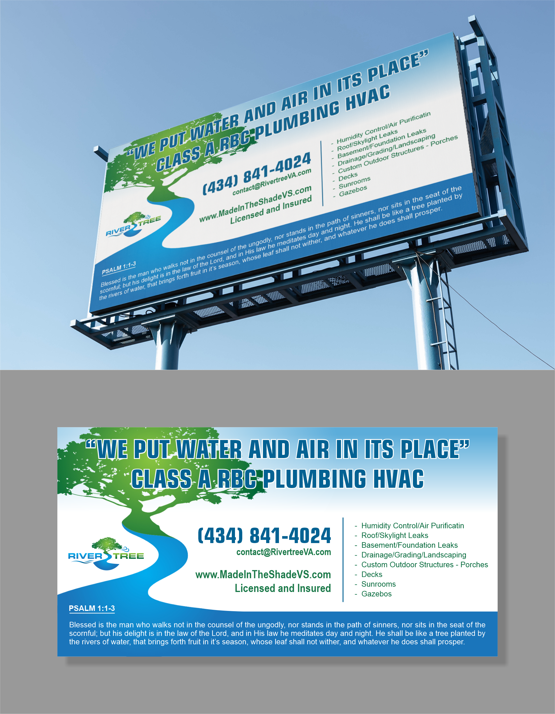 Billboard Design by vintana for Rivertree Incorporated | Design #35610200