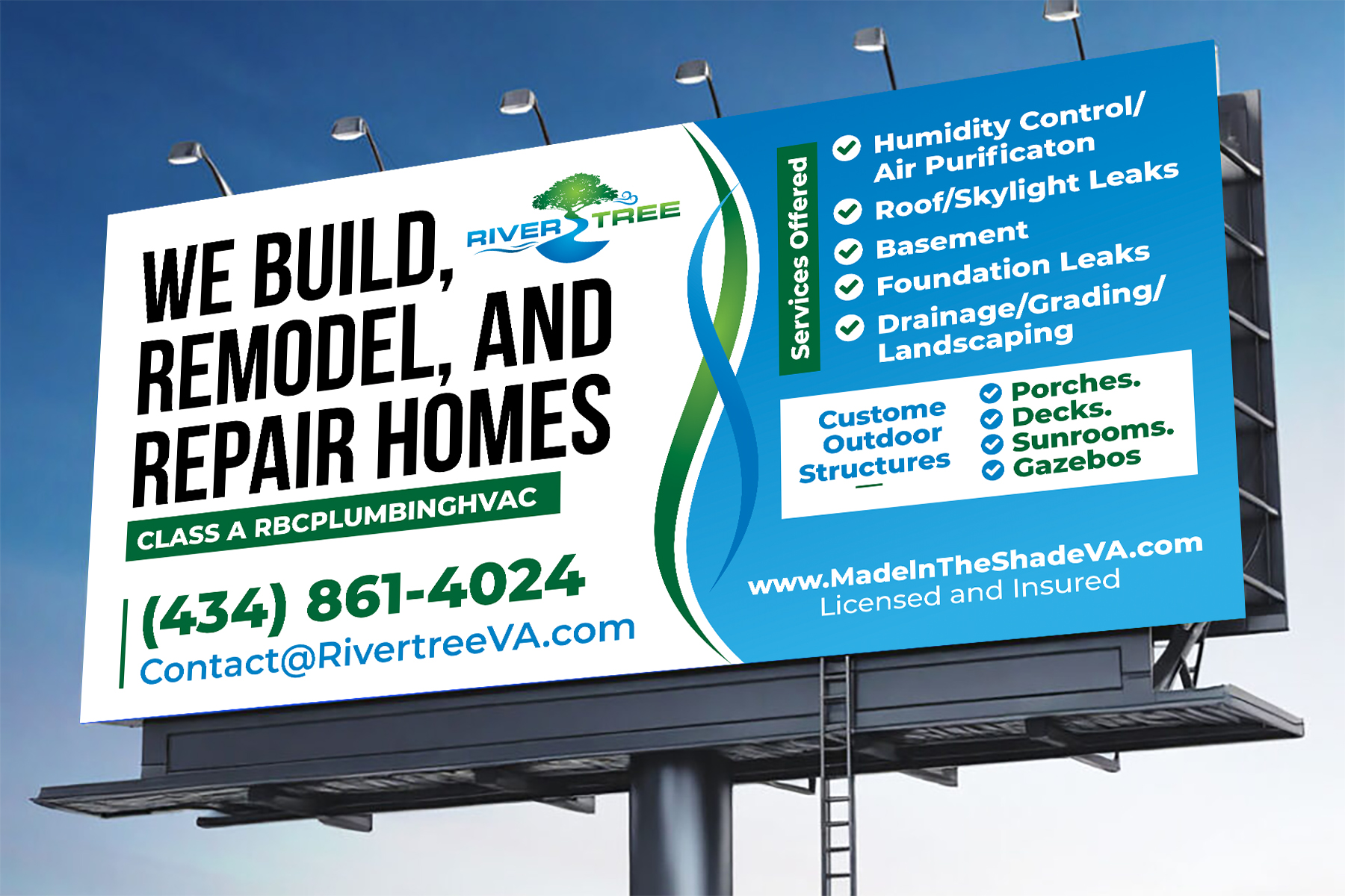 Billboard Design by Aurora:) for Rivertree Incorporated | Design #35585671