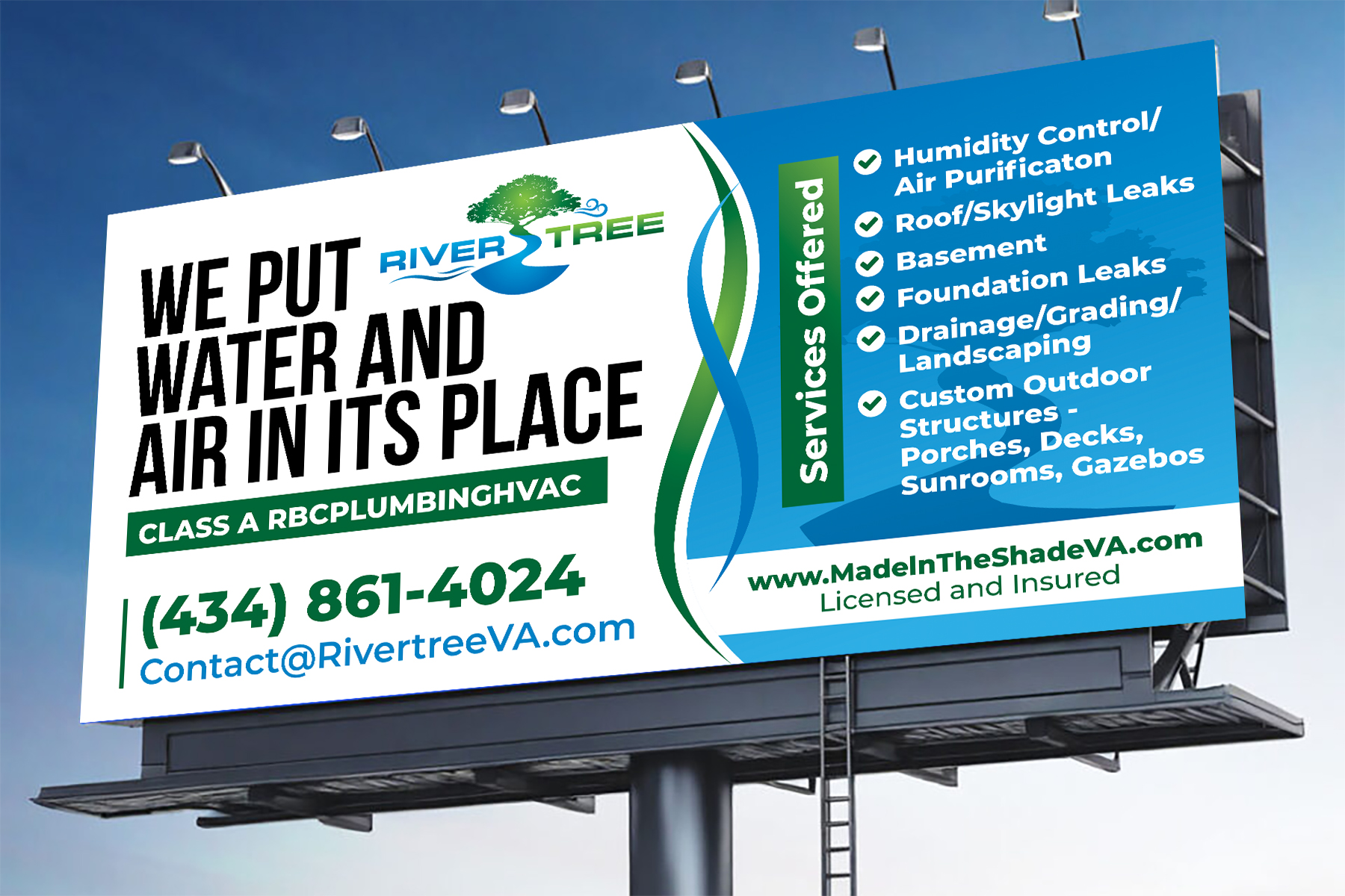 Billboard Design by Aurora:) for Rivertree Incorporated | Design #35585672