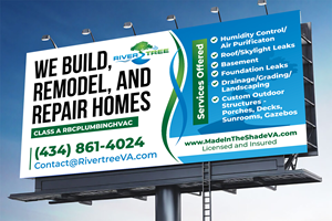 Billboard Design by Aurora:) for Rivertree Incorporated | Design: #35585673