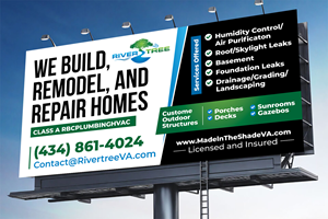 Billboard Design by Aurora:) for Rivertree Incorporated | Design: #35616881