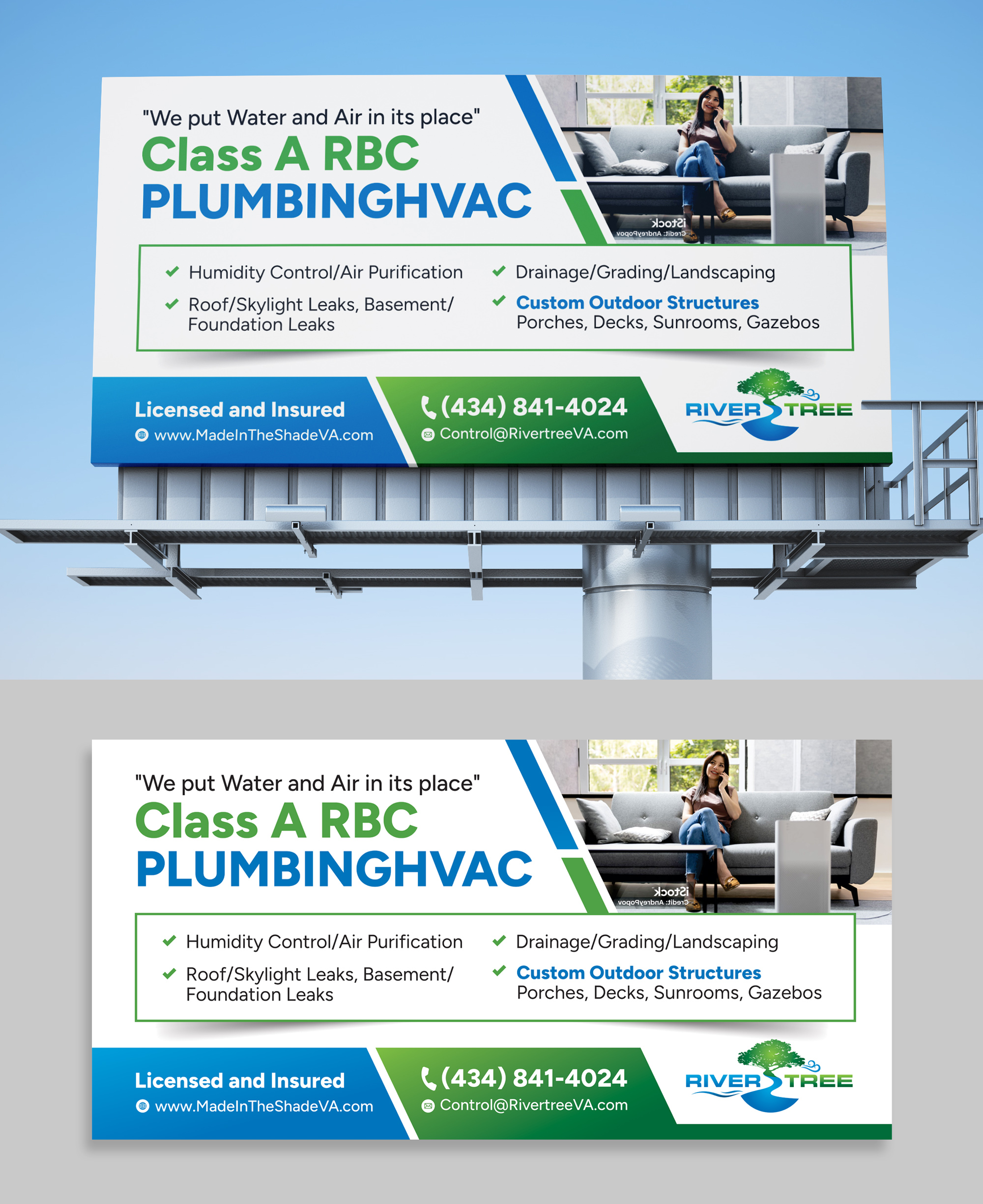 Billboard Design by Dzhafir for Rivertree Incorporated | Design #35589941
