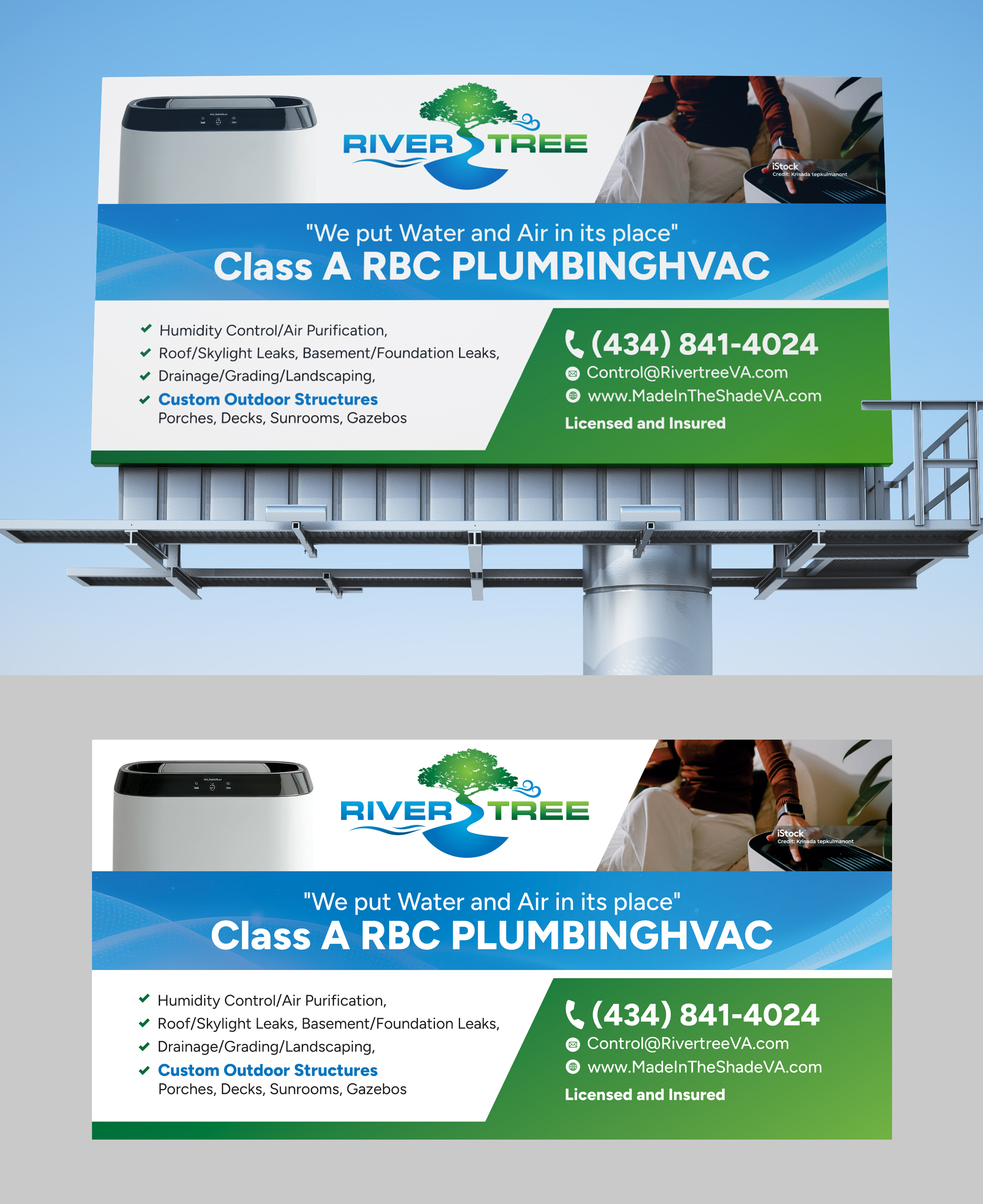 Billboard Design by Dzhafir for Rivertree Incorporated | Design #35589943