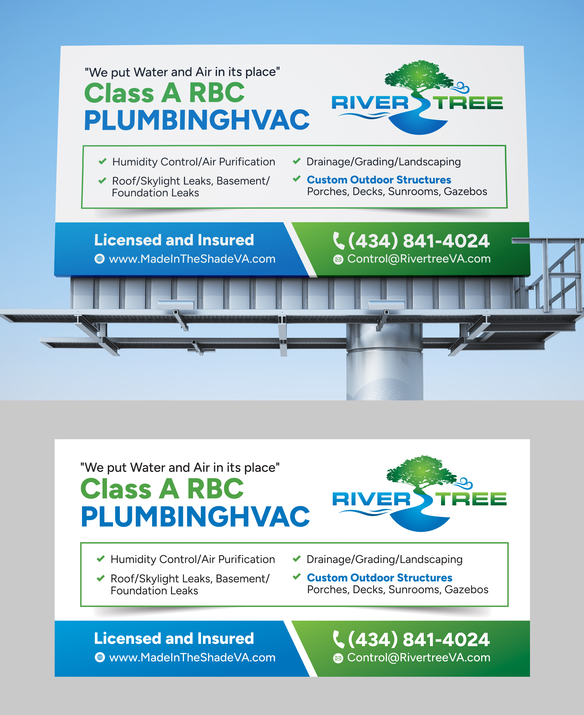 Billboard Design by Dzhafir for Rivertree Incorporated | Design #35597114