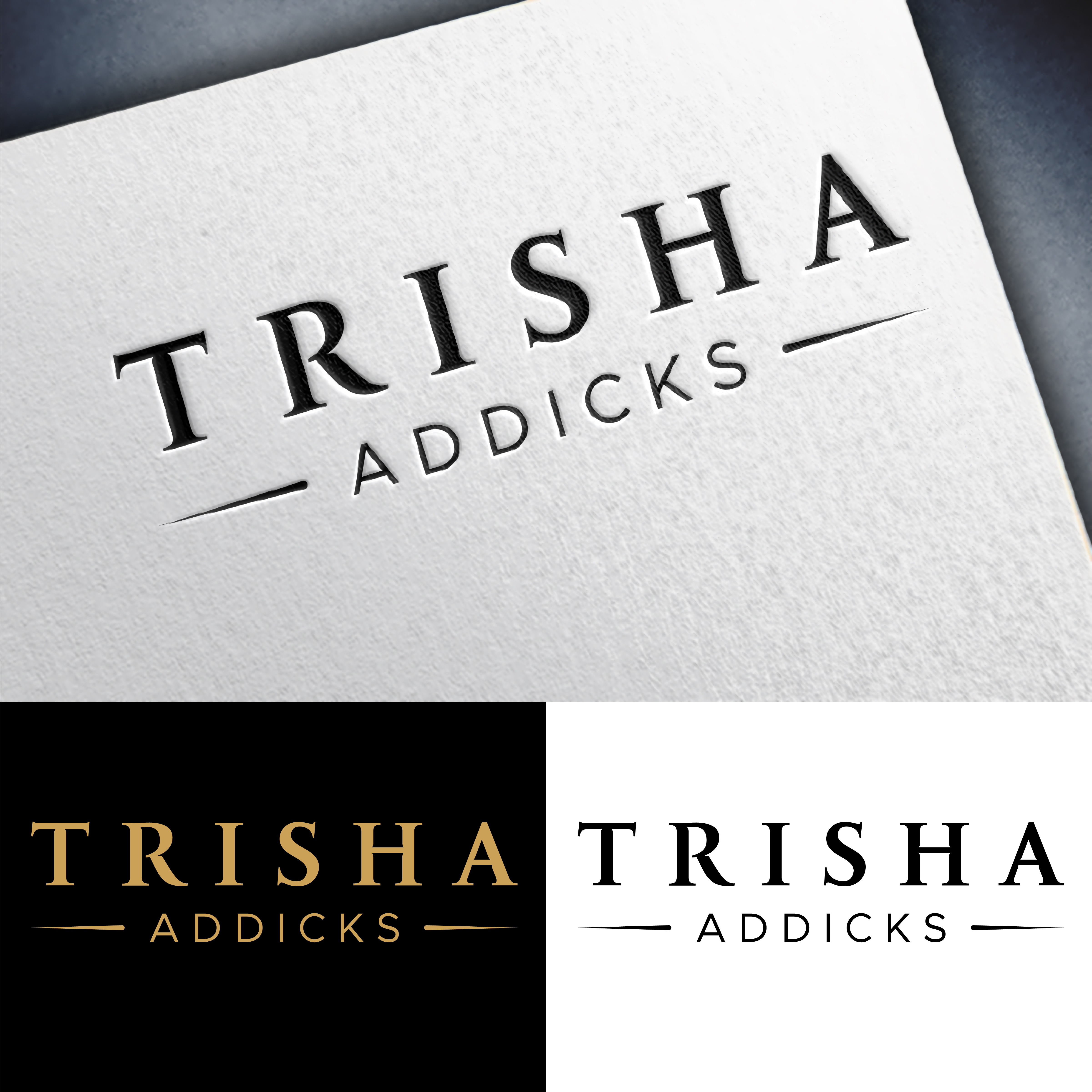Logo-Design von John Mark Arts für trisha addicks | Design #35581652