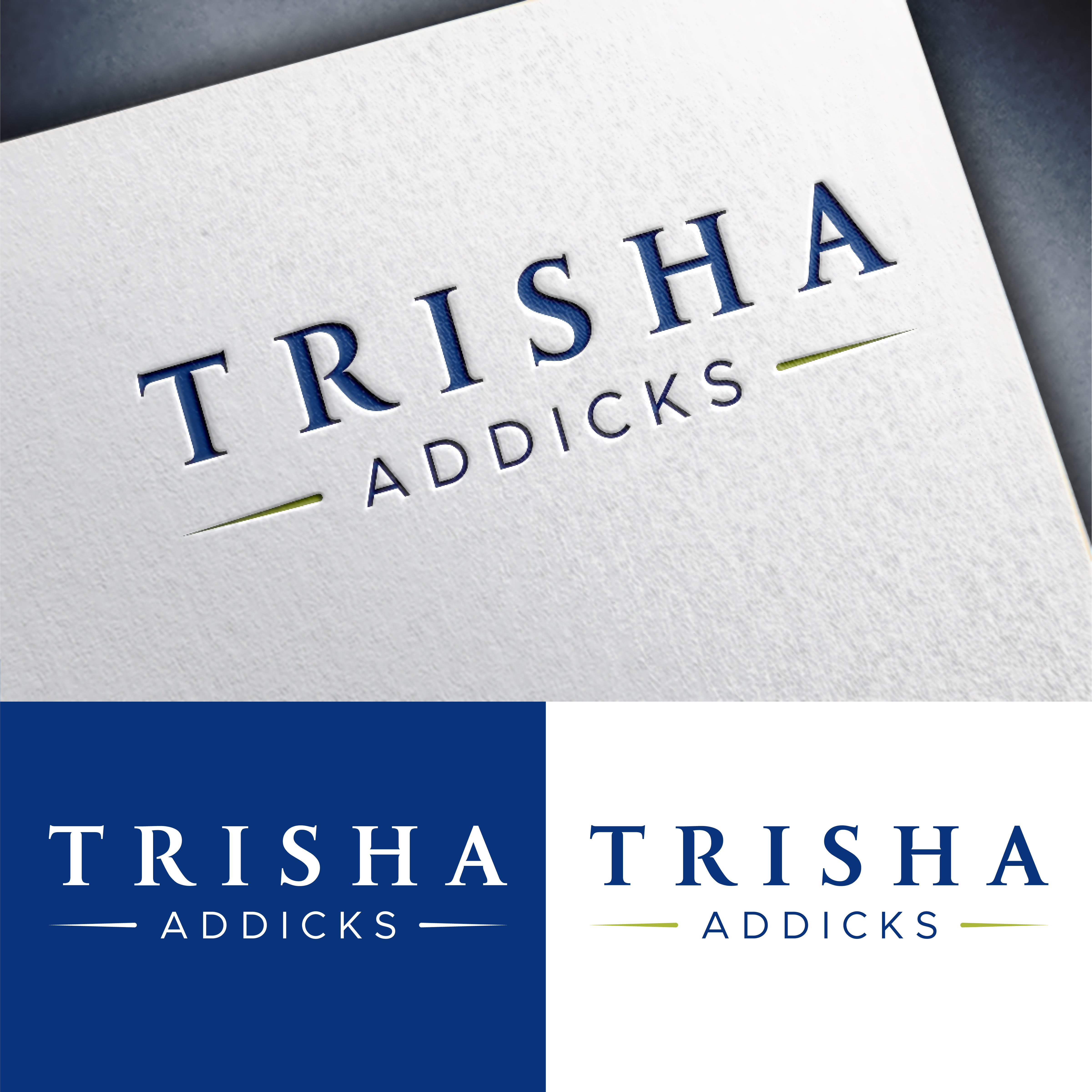 Logo Design by John Mark Arts for trisha addicks | Design #35597545