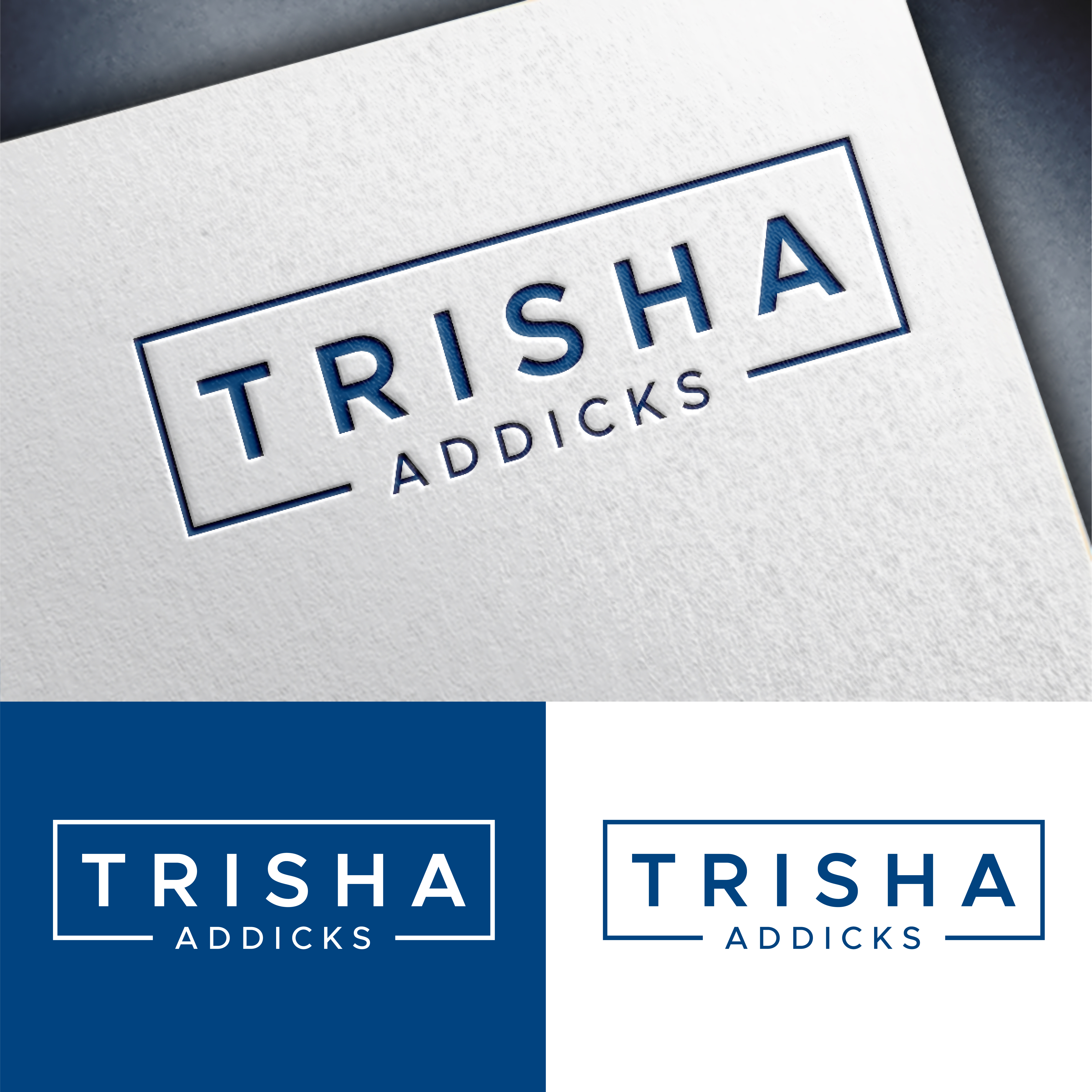 Logo Design by John Mark Arts for trisha addicks | Design #35651708