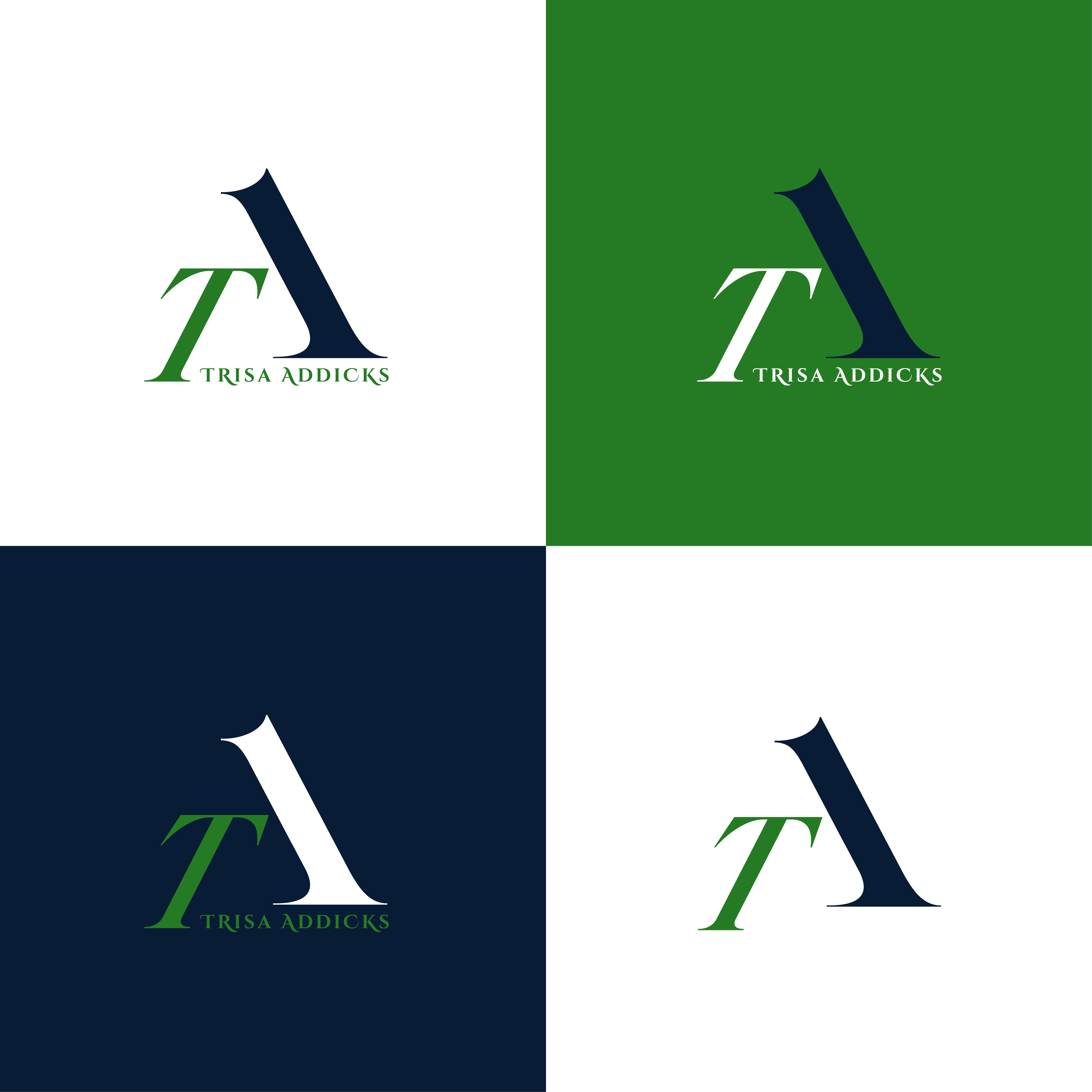 Logo Design by razertron for trisha addicks | Design #35649110