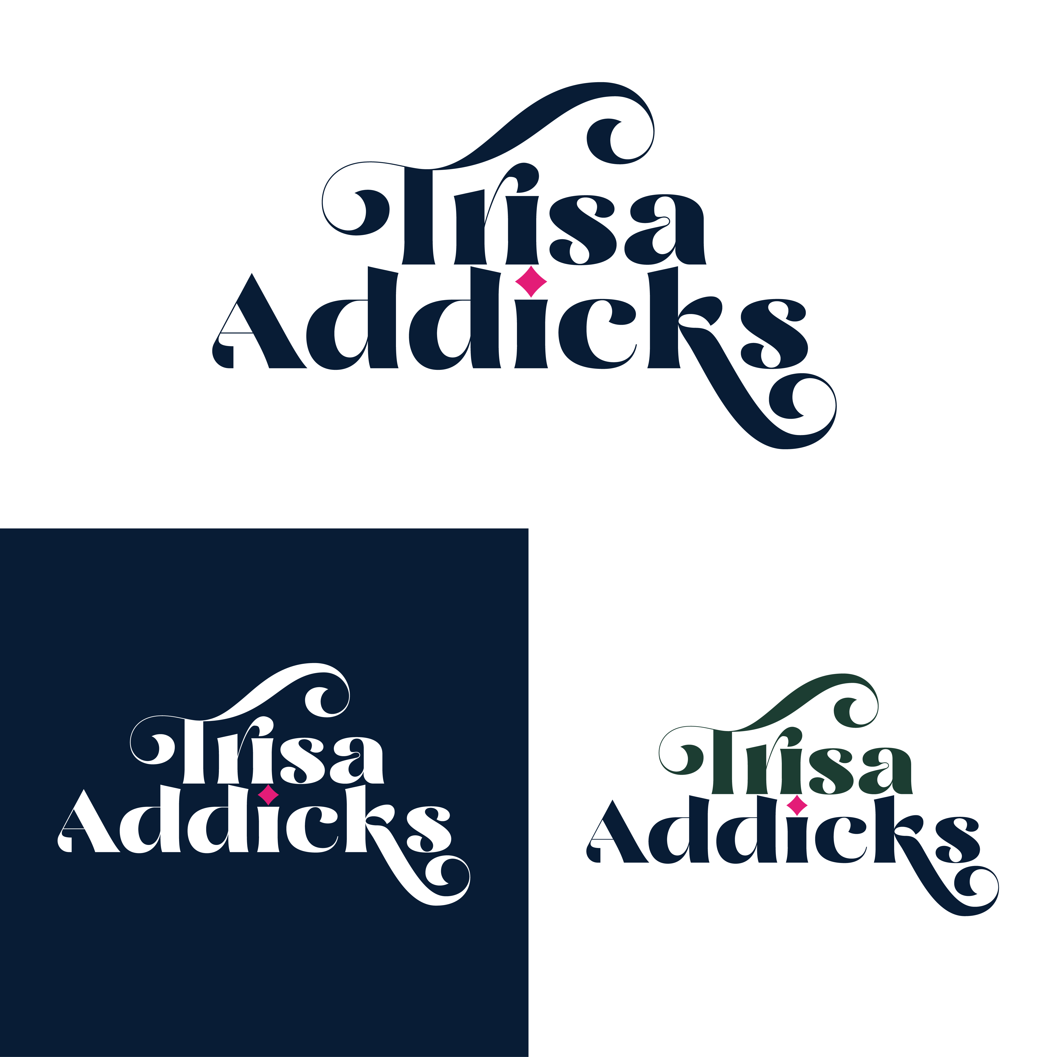 Logo Design by razertron for trisha addicks | Design #35657472