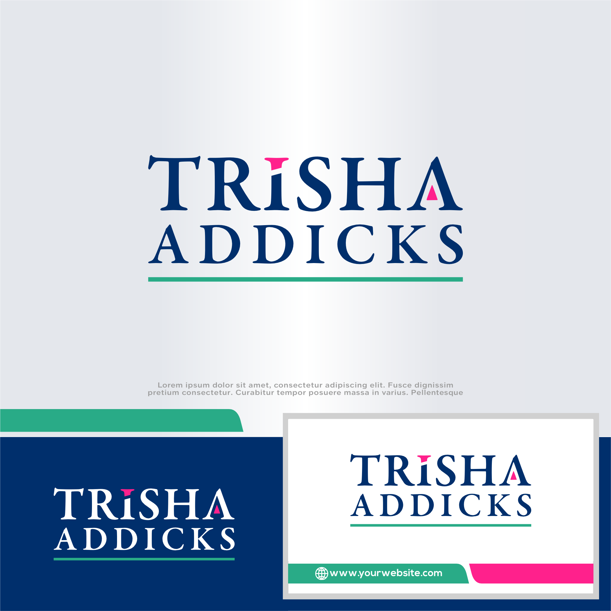 Logo Design by win it for trisha addicks | Design #35584732
