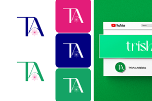 Logo Design by RobC for trisha addicks | Design: #35637061