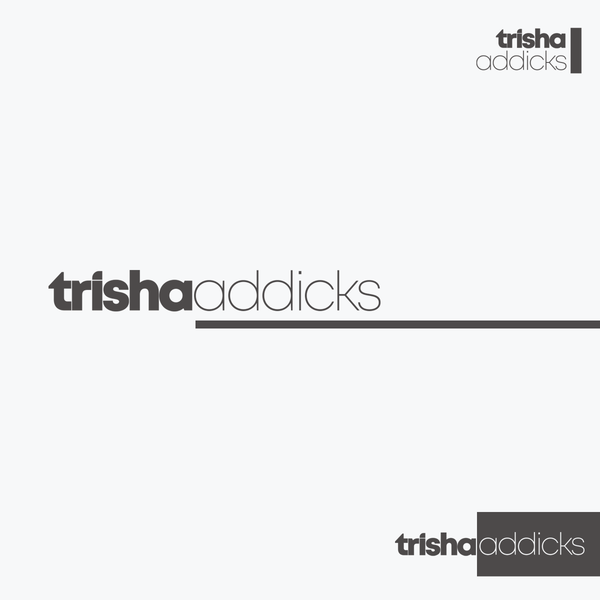 Logo Design by Roman Designs for trisha addicks | Design #35660743