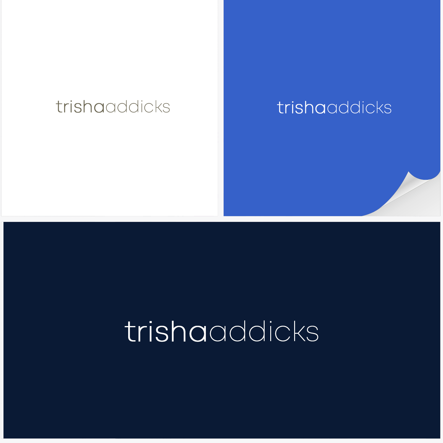 Logo Design by Roman Designs for trisha addicks | Design #35671243