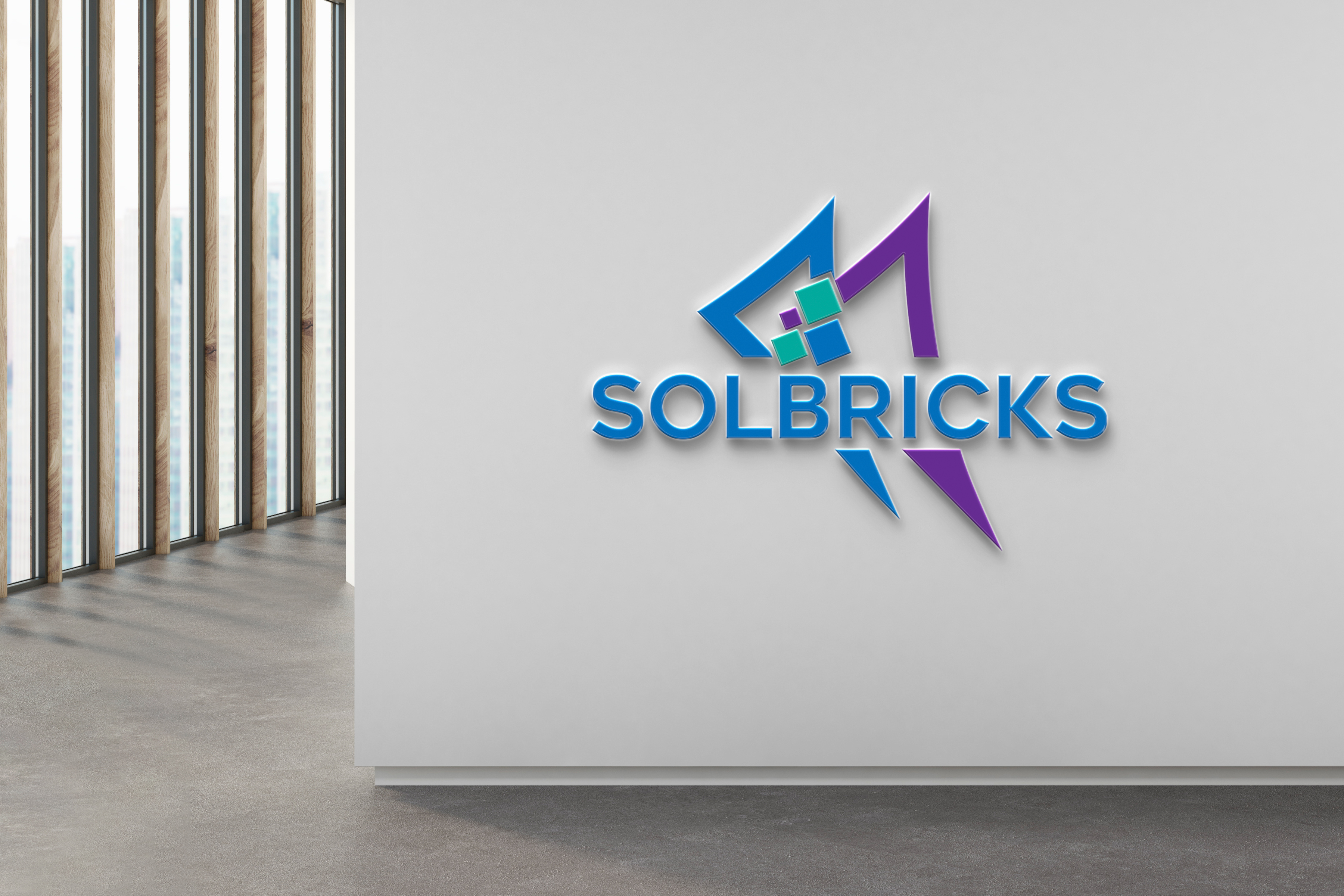 Logo Design by niajul hok for Solbricks Sp. z o.o. VAT ID: PL5214116530 | Design #35601049