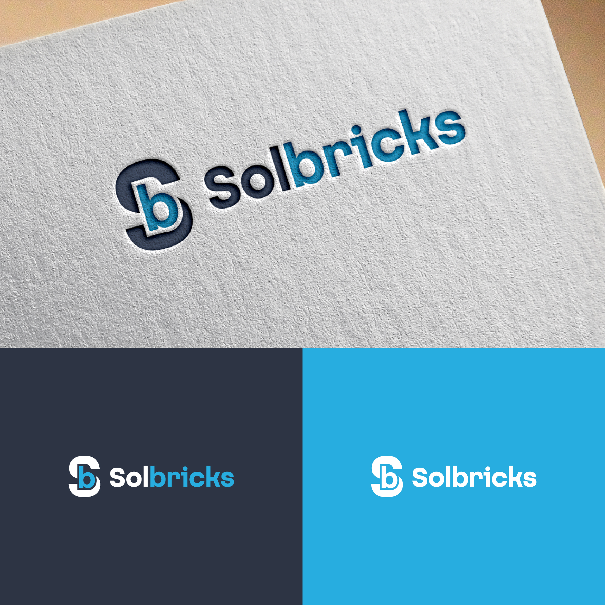 Logo Design by logo_designer9 for Solbricks Sp. z o.o. VAT ID: PL5214116530 | Design #35594044