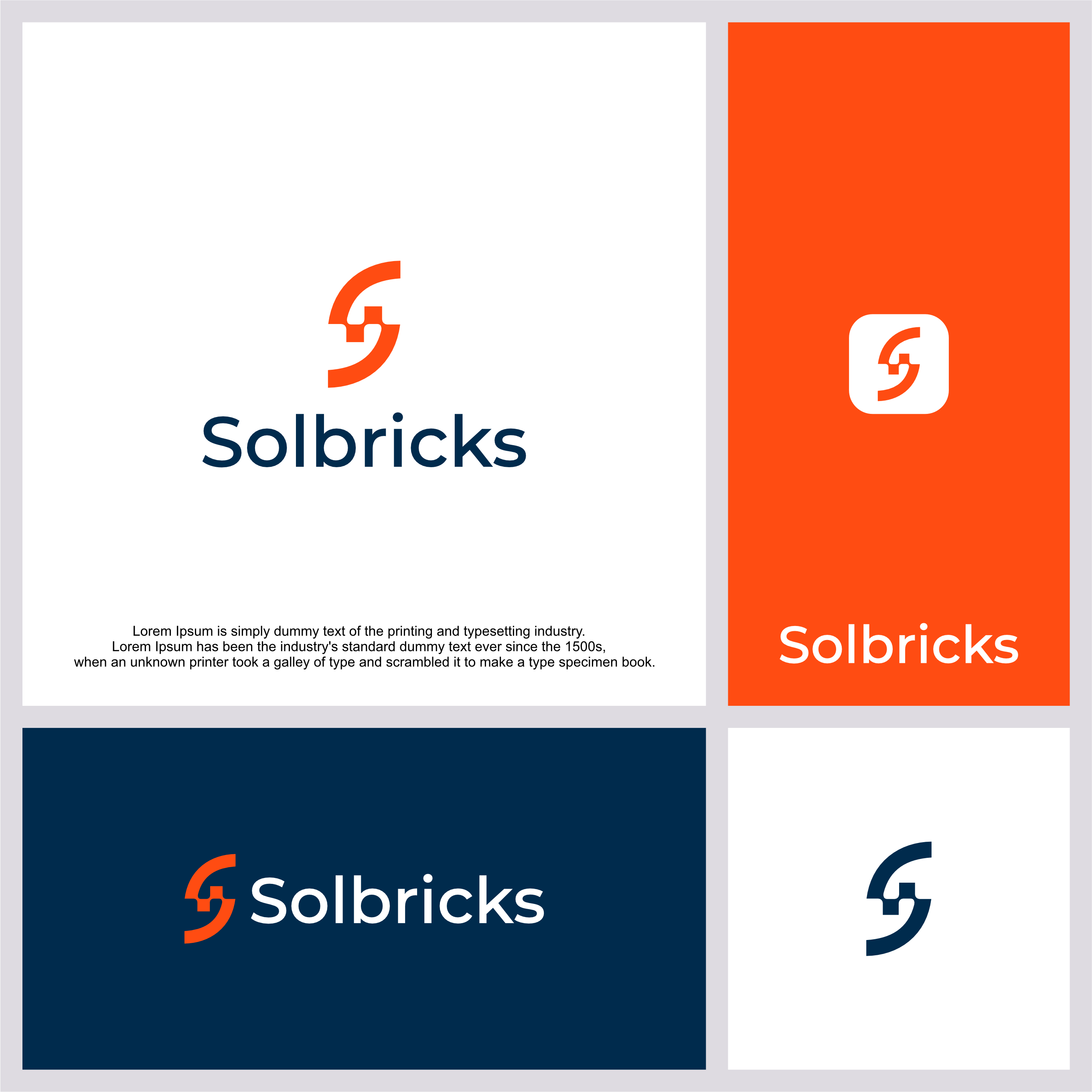 Logo Design by ander sky dc for Solbricks Sp. z o.o. VAT ID: PL5214116530 | Design #35601369
