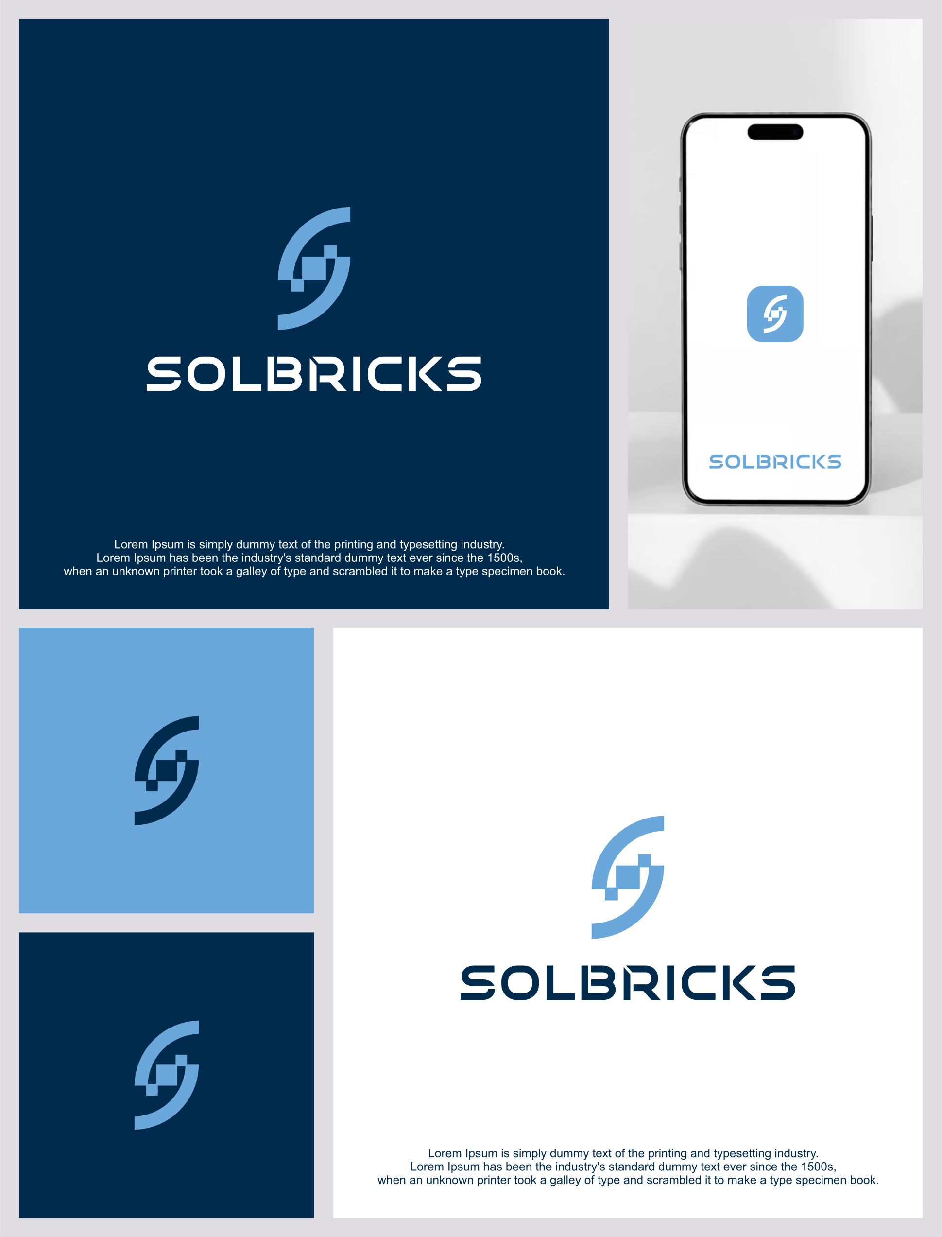 Logo Design by ander sky dc for Solbricks Sp. z o.o. VAT ID: PL5214116530 | Design #35604272