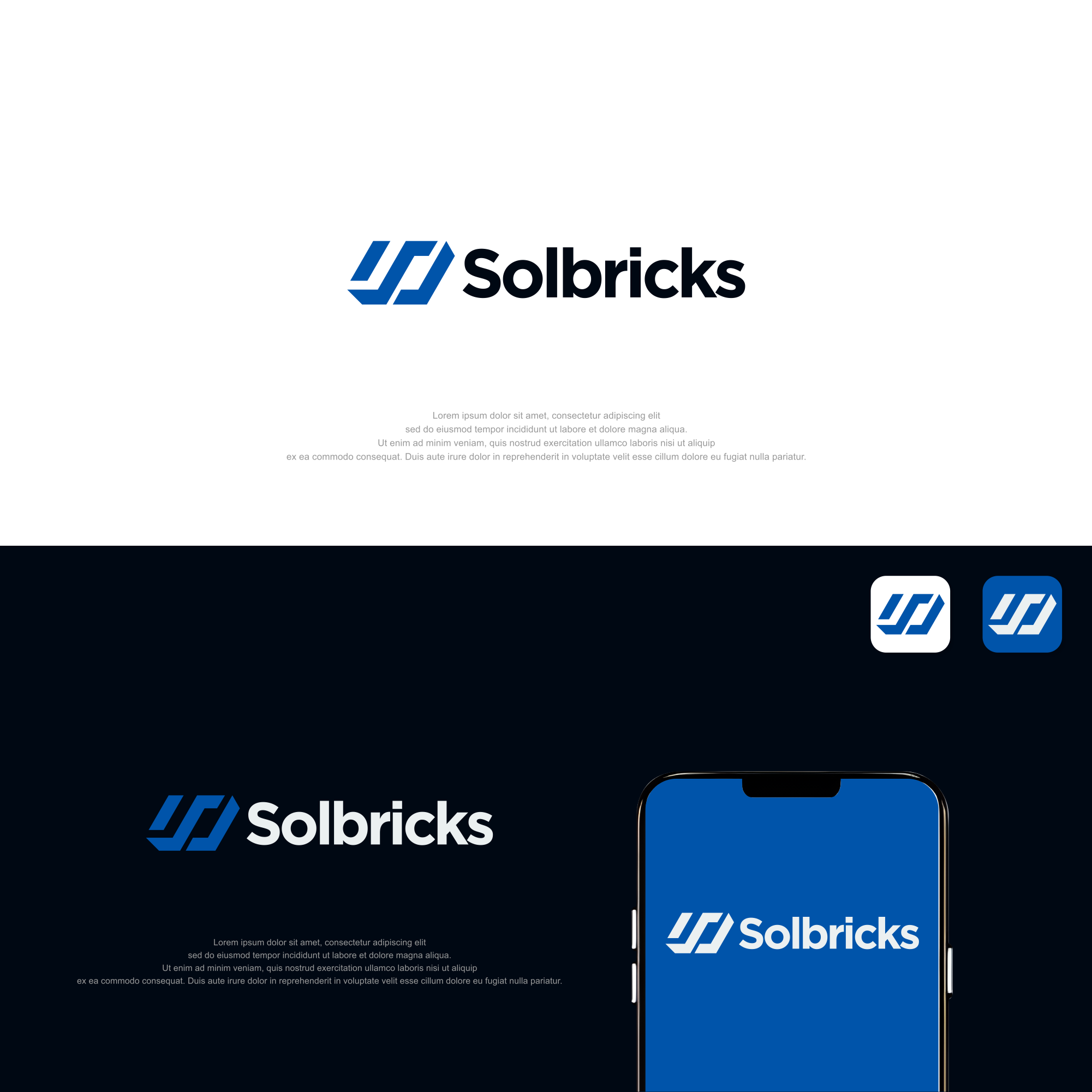 Logo Design by DaffinArt for Solbricks Sp. z o.o. VAT ID: PL5214116530 | Design #35611404