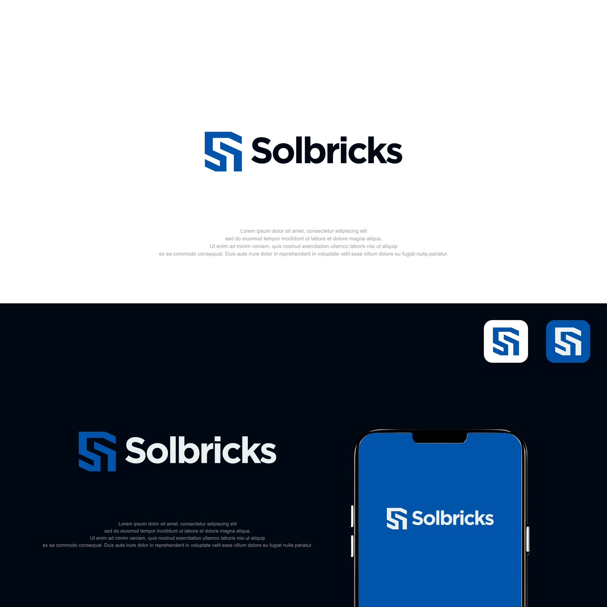 Logo Design by DaffinArt for Solbricks Sp. z o.o. VAT ID: PL5214116530 | Design #35611412