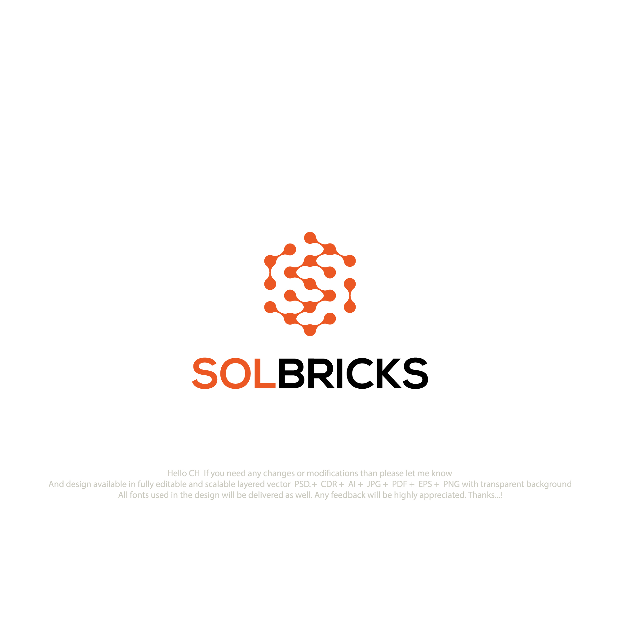 Logo Design by logofy2025 for Solbricks Sp. z o.o. VAT ID: PL5214116530 | Design #35638489