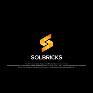 Diseño de Logo por logofy2025 para Solbricks Sp. z o.o. VAT ID: PL5214116530 | Diseño: #35646845