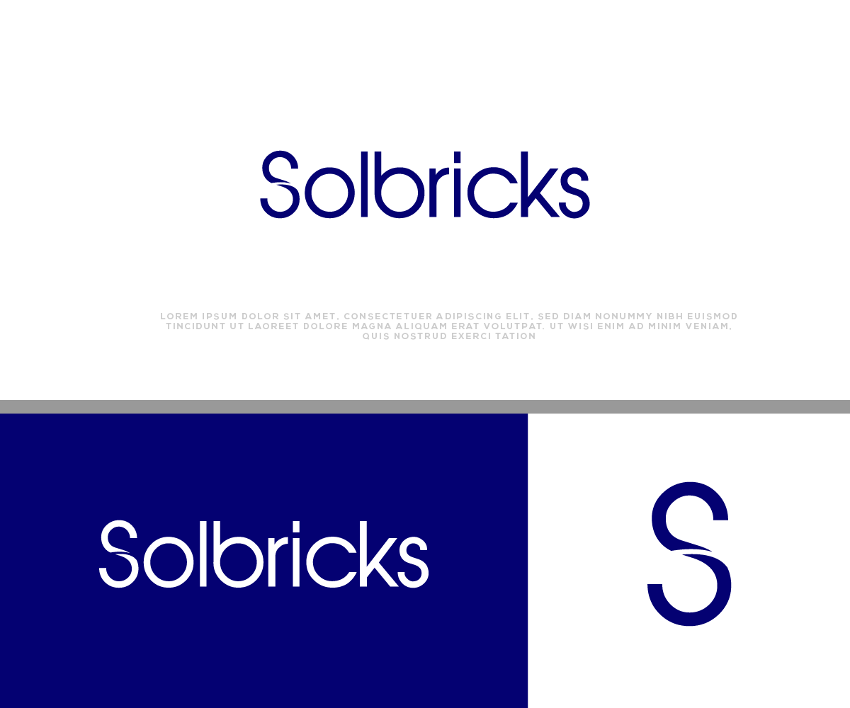 Logo Design by AlphabetZero.co.uk for Solbricks Sp. z o.o. VAT ID: PL5214116530 | Design #35602771