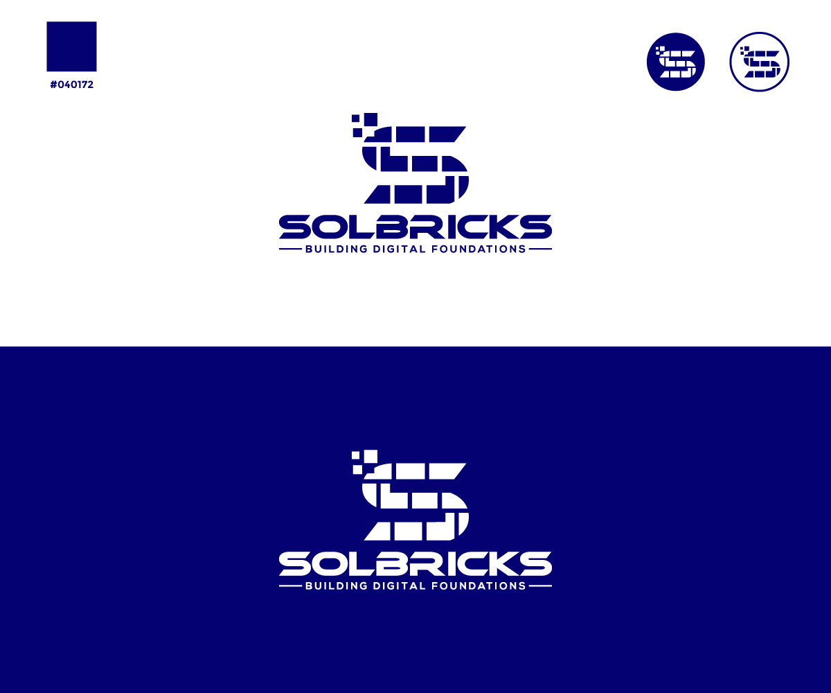 Logo Design by Ayub Zafar for Solbricks Sp. z o.o. VAT ID: PL5214116530 | Design #35602885