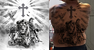 Tattoo Design by Soumen Sinha for this project | Design: #35602070