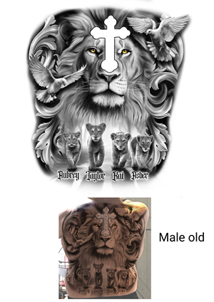 Tattoo Design by rafaelcame 2 for this project | Design: #35690331