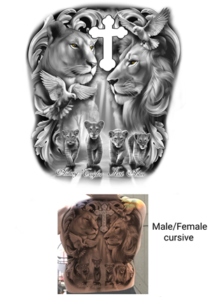 Tattoo Design by rafaelcame 2 for this project | Design: #35690340