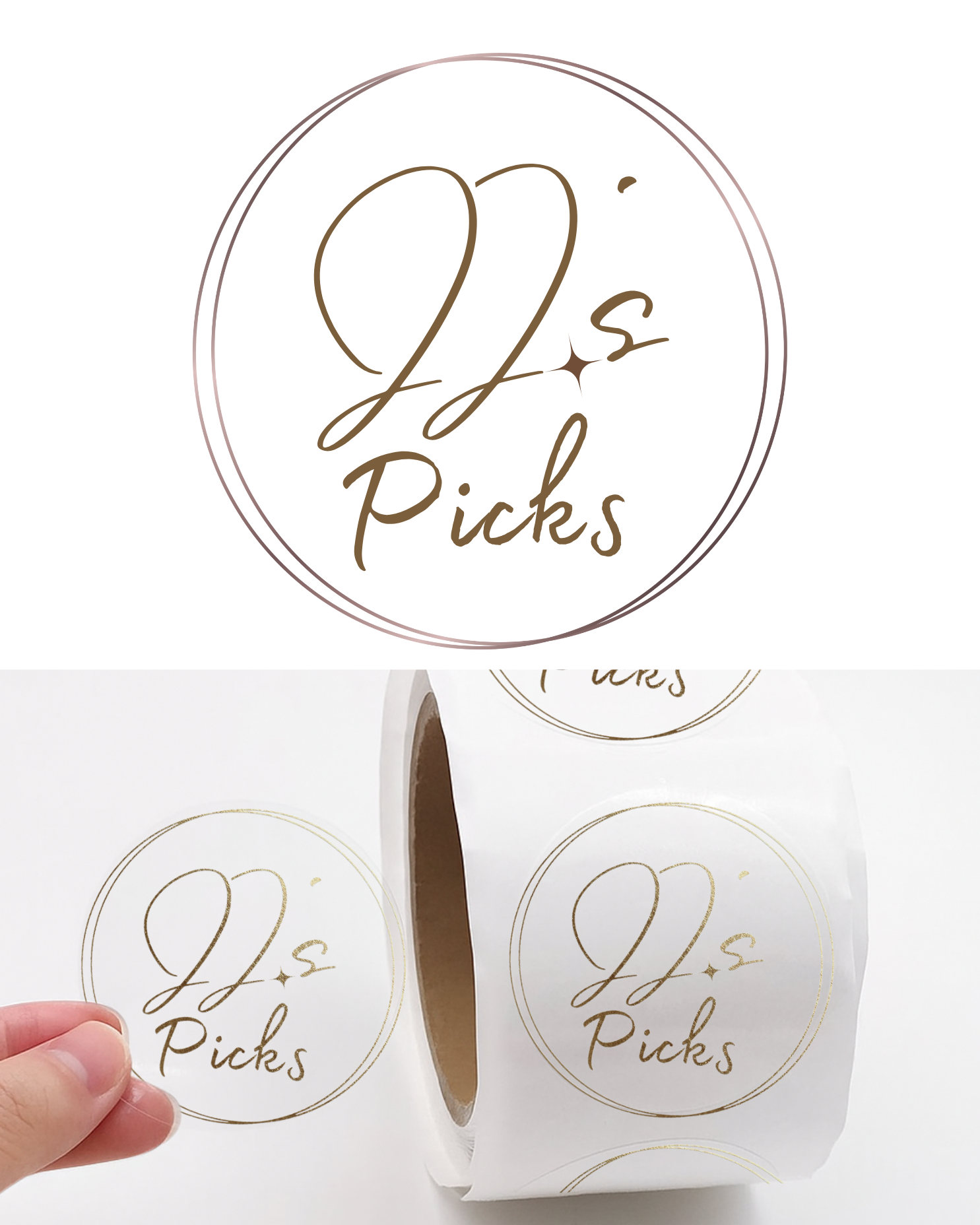 Sticker Design by sanislarasati for Adiva+Publishing | Design #35593673