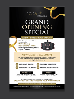 Flyer Design by 3Guys for this project | Design: #35588886