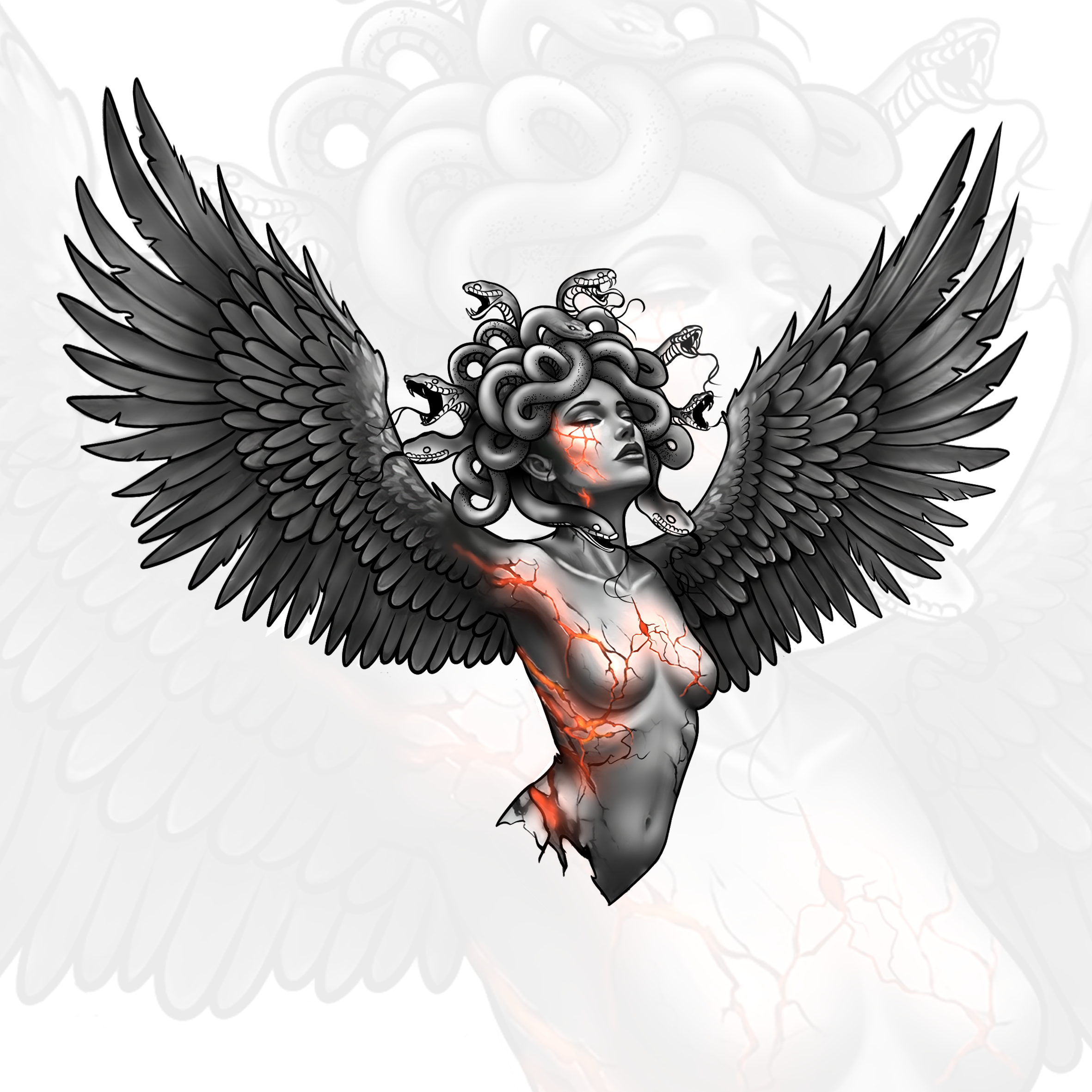 Diseño de Tatuaje por Fortunate Studio para este proyecto | Diseño: #35596975