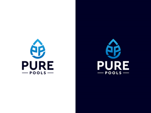 Logo Design by 439 Creations for Pure Pools | Design: #35591879