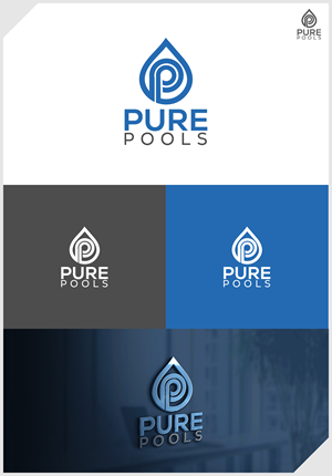 Logo Design by IDesign1606 for Pure Pools | Design: #35595140