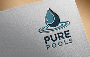 Logo Design by Robi-The Child for Pure Pools | Design: #35601487