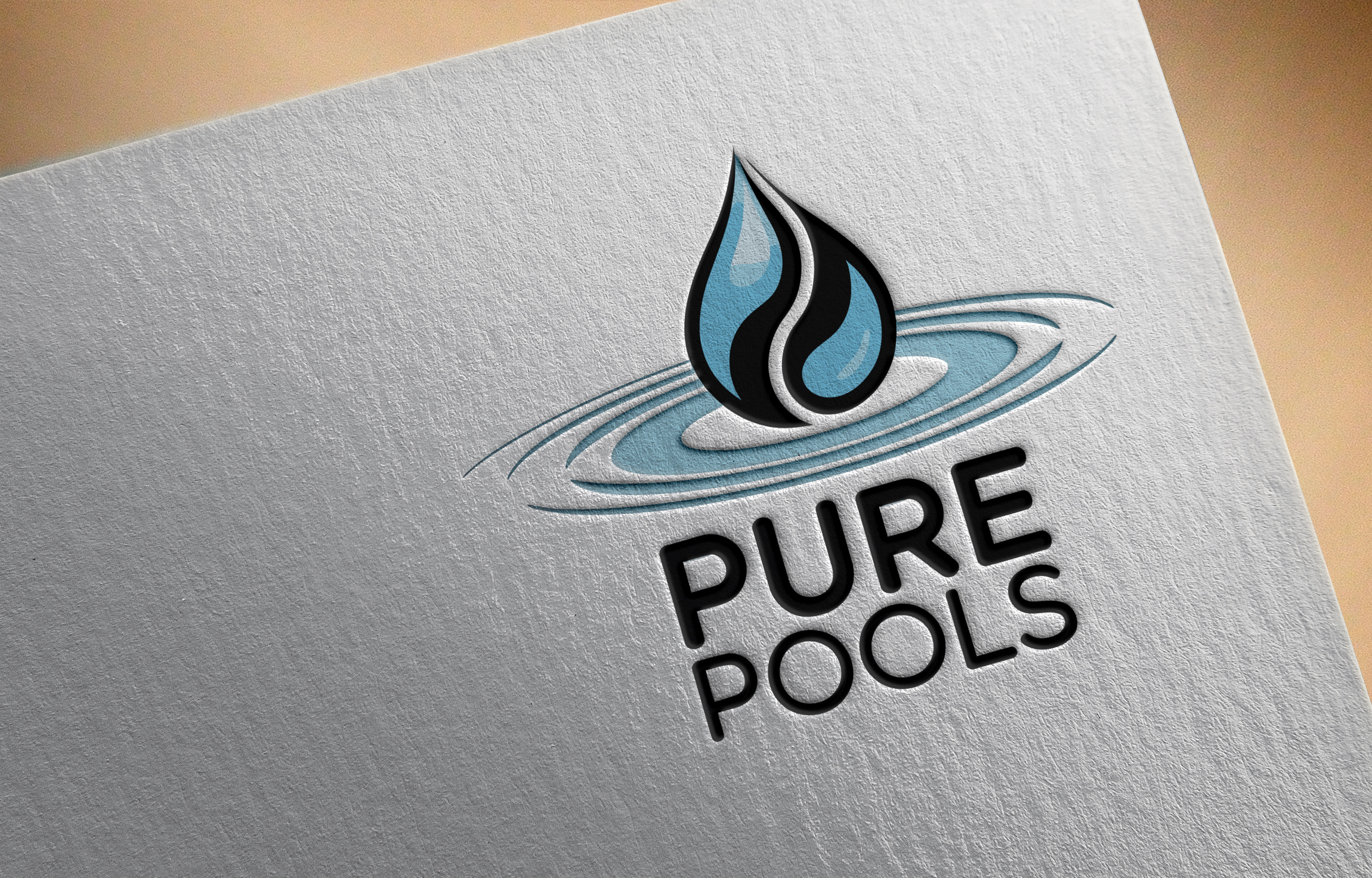 Logo Design by Robi-The Child for Pure Pools | Design #35601489
