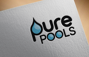 Logo Design by Robi-The Child for Pure Pools | Design: #35601491