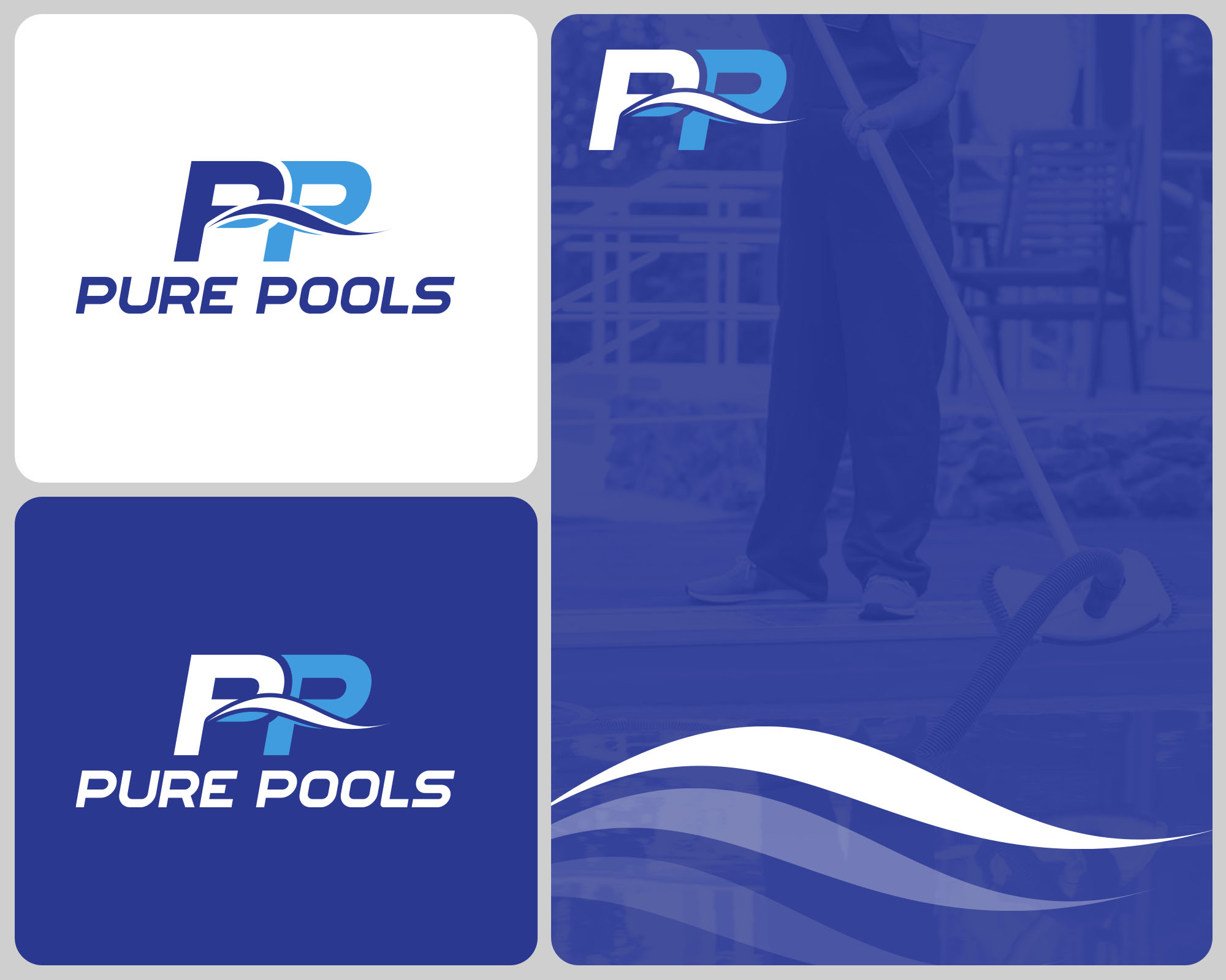 Logo-Design von Interloop_Designs für Pure Pools | Design #35592803
