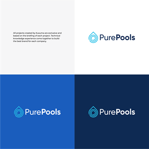 Logo Design by Kusuma Studio for Pure Pools | Design: #35591334