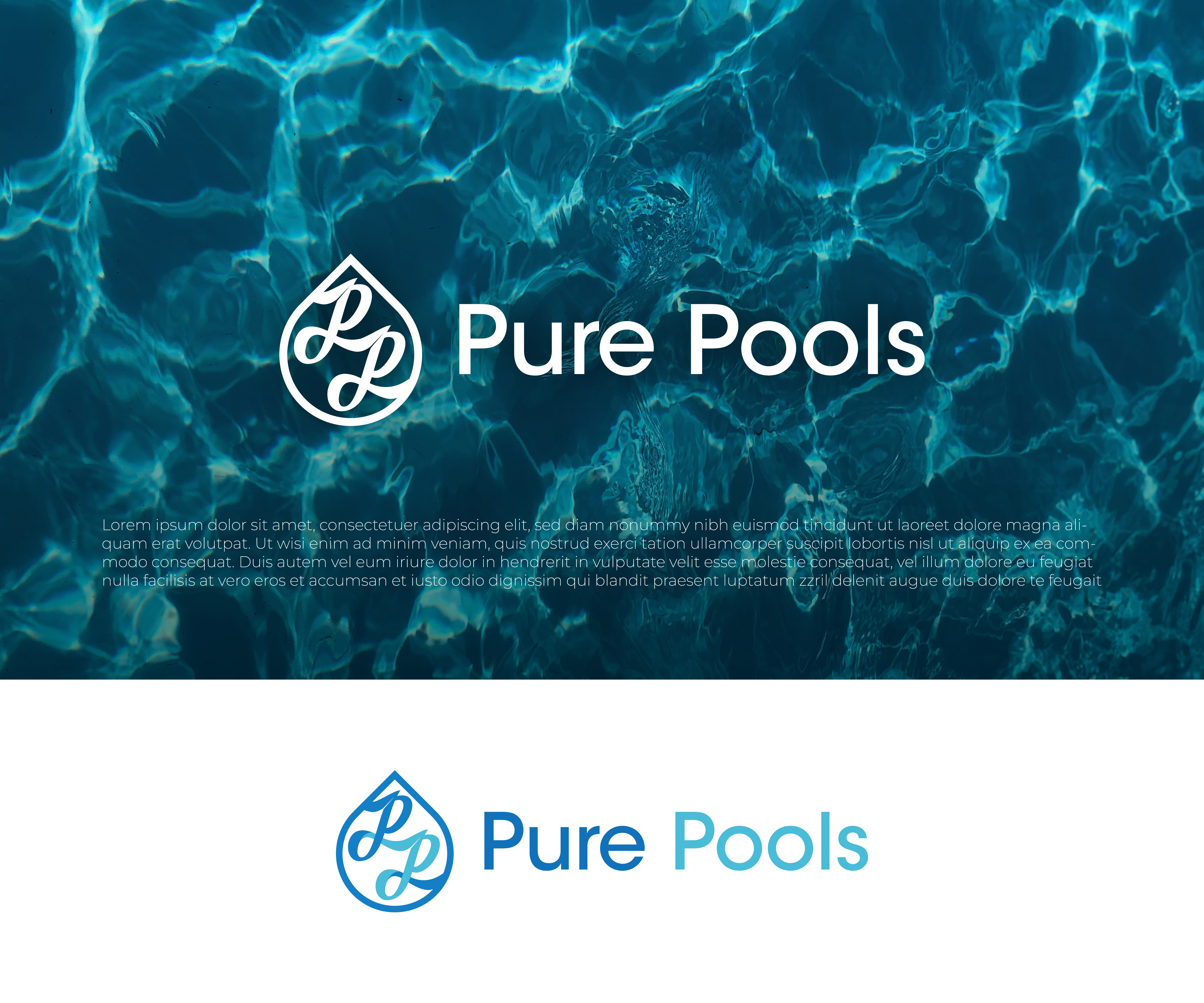 Design de Logo par Designed by MS pour Pure Pools | Design #35592500