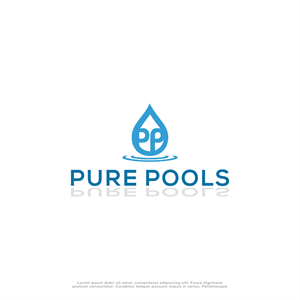Logo Design by win it for Pure Pools | Design: #35590458