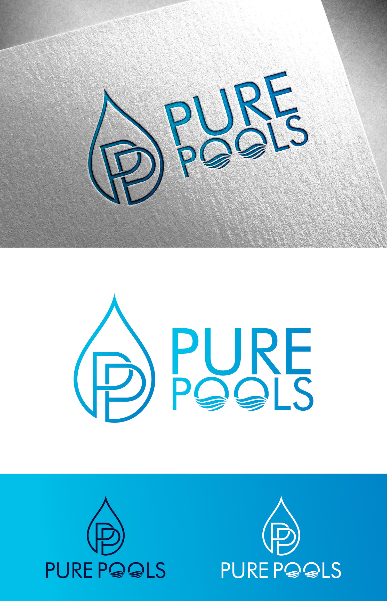 Design de Logo par LordRam pour Pure Pools | Design #35594155
