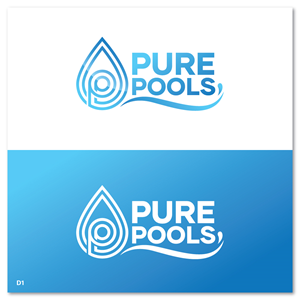 Logo Design by Sujit Banerjee for Pure Pools | Design: #35593060