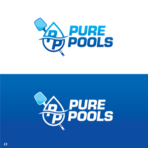 Logo Design by Sujit Banerjee for Pure Pools | Design: #35593061