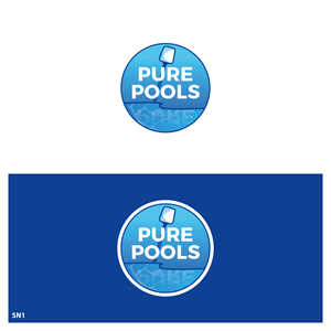 Logo Design by Sujit Banerjee for Pure Pools | Design: #35593063