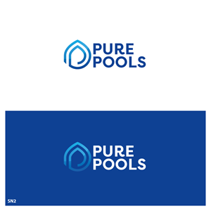 Logo Design by Sujit Banerjee for Pure Pools | Design: #35593065