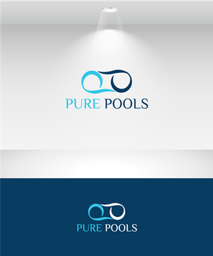 Logo Design by victipedia for Pure Pools | Design: #35595605